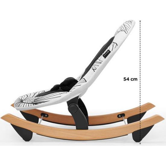 Kolébka Kinderkraft Finio dřevěná černá