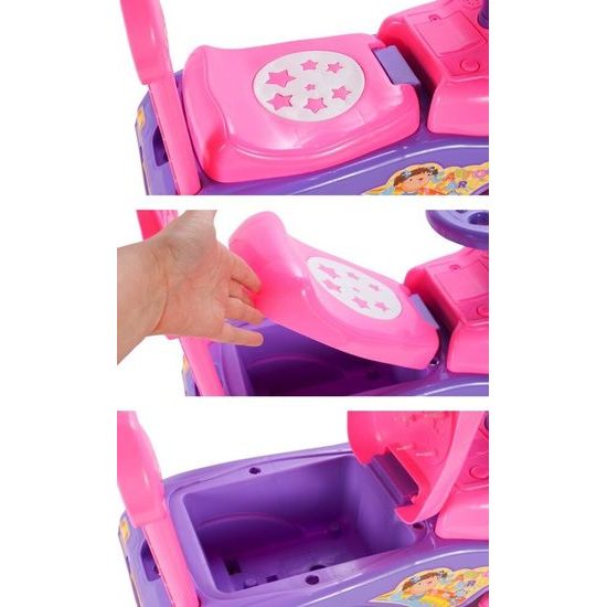 Dětské mini odrážedlo s melodiemi Cartoon Car