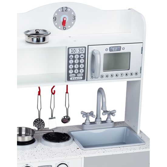 Ecotoys dětská dřevěná kuchyňka 2v1