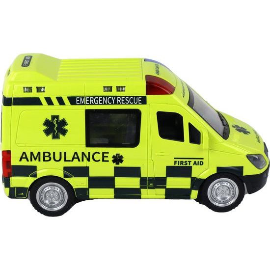 Auto Ambulance se světly na dálkové ovládání