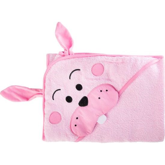 Dětská osuška Sensillo Water Friends 100x100 cm PINK