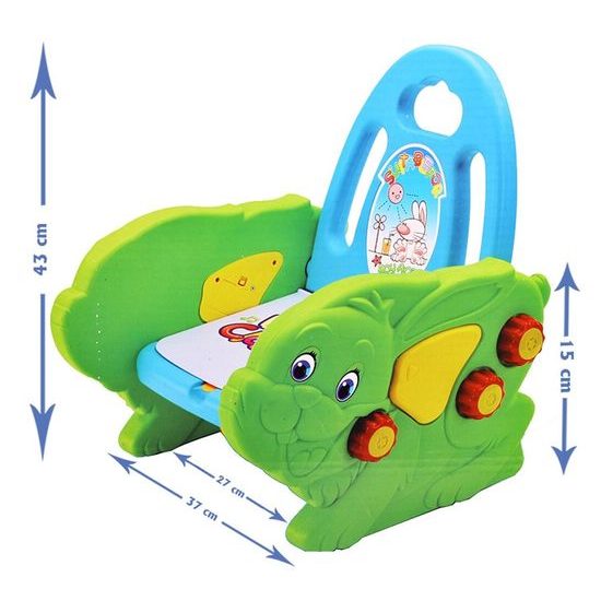 Dětský nočník s melodií Zajíček