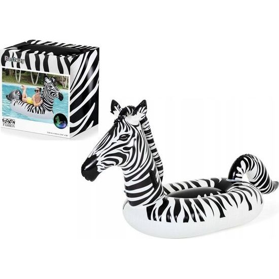 Nafukovací matrace Zebra LED 254 x 142 cm Bestway 41406