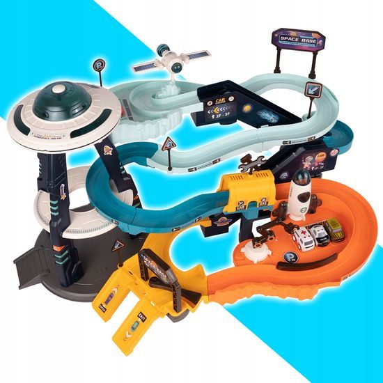 Kosmická stanice s dráhou, světly a zvuky Orbit Base