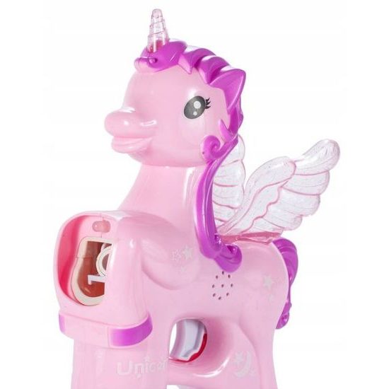 Bublifuk na baterie Bubble Unicorn růžový
