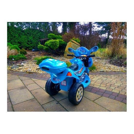 Elektrická tříkolka Racing Blue