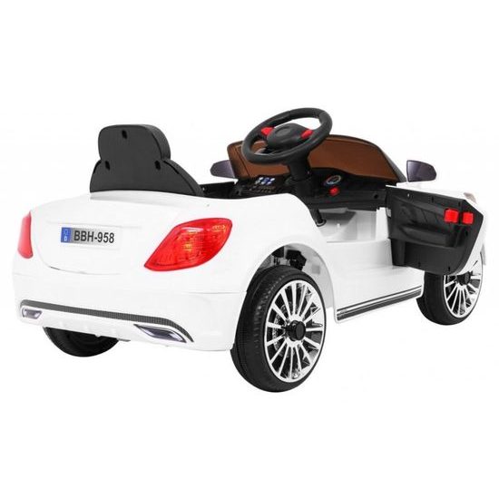 Dětské elektrické autíčko Best bílé