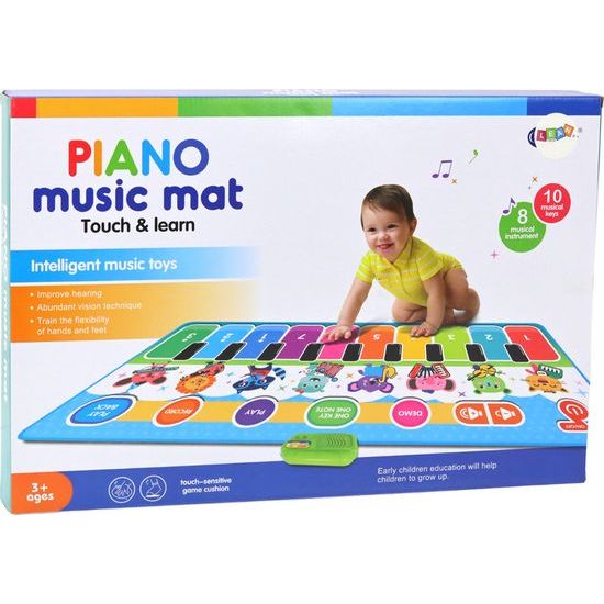 Interaktivní vzdělávací taneční podložka Hudební nástroje, Zvuky