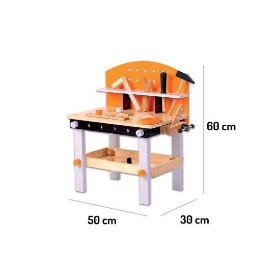 Ecotoys dřevěná dílna Malý kutil