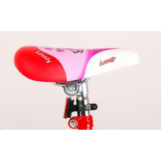 Dětské kolo Volare Lovely červeno-bílé 20"