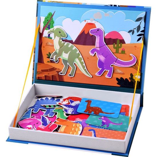 Magnetické puzzle dinosauři 36 dílků
