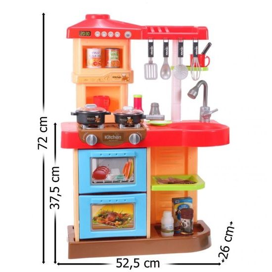 Detská kuchynka so zvukmi a tečúcou vodou My Little Kitchen