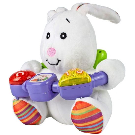 Interaktivní plyšový králíček na baterie Baby Rabbit