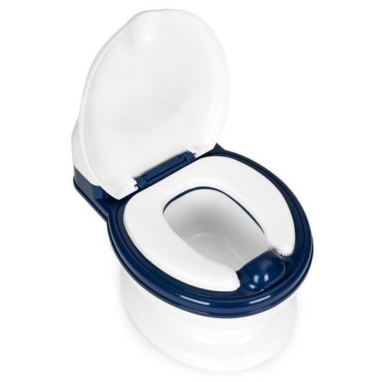 Ecotoys dětský nočník modro-bílý