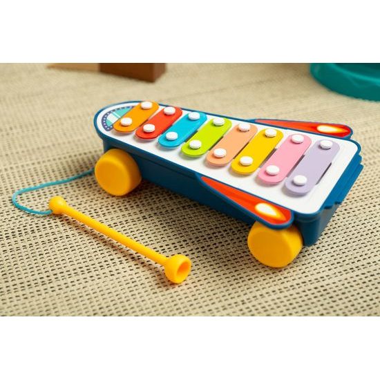 Edukační hračka - duhové činely