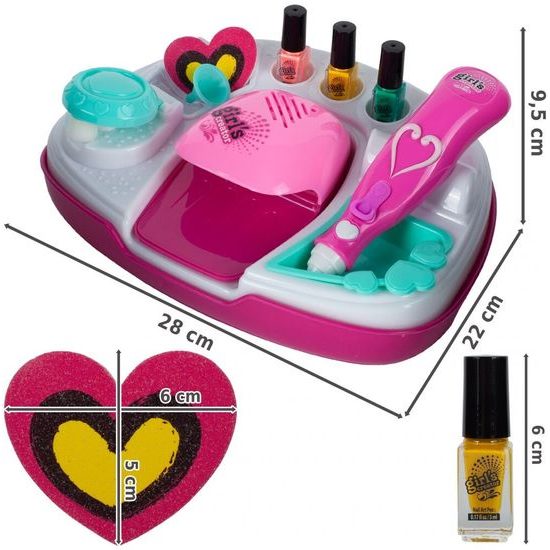 Dětské nehtové studio na baterie Just Nail II