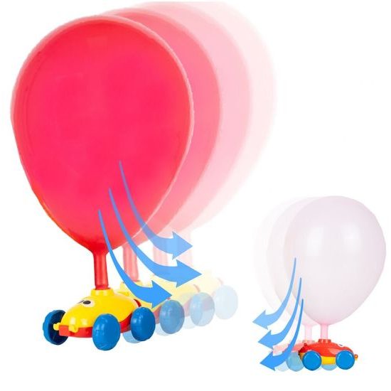 Odpaľovač autíčok s nafukovacími balónikmi Baloon Cars