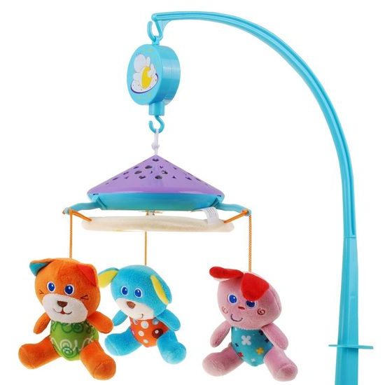 Majlo Toys kolotoč nad postýlku s plyšáky