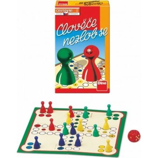 Člověče, nezlob se - cestovní společenská hra