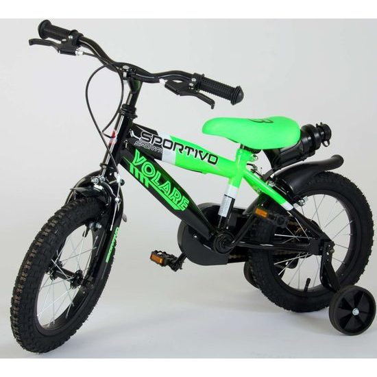 Dětské kolo Volare Sportivo Brakes Green 14"