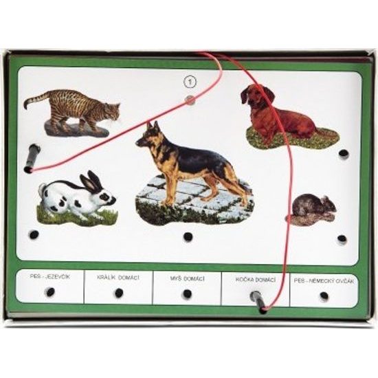 Zvířata 1 společenská hra na baterie