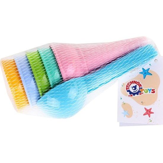 Formičky a lžíce na zmrzlinu do písku