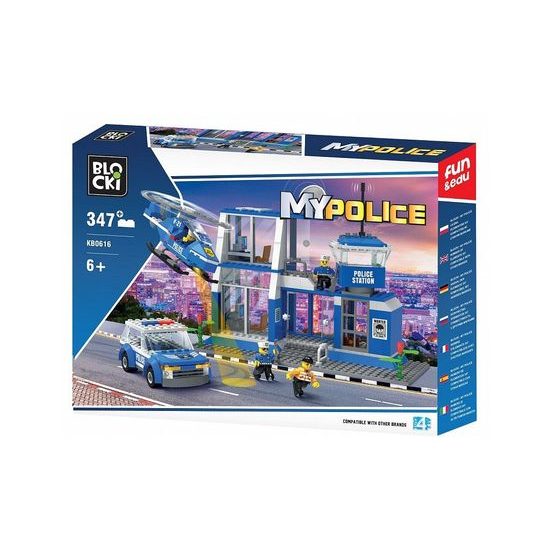 Blocki MyPolice stavebnice policejní dálniční stanice 347 dílků