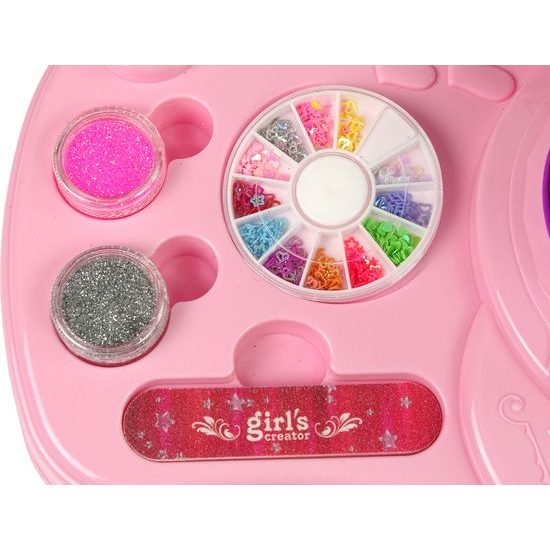 Sada laků na nehty Glitter Lamp Stickers