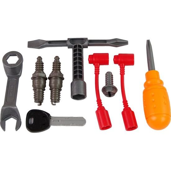 Sada nářadí s motorem pro malého mechanika