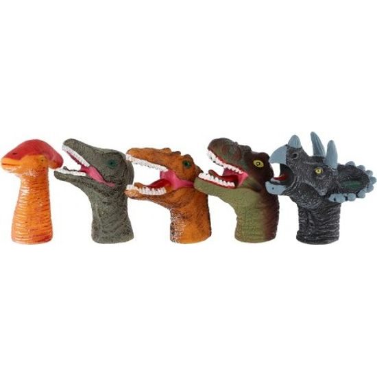 Prstový Maňásek dinosauři 5ks