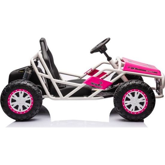 Elektrické autíčko Buggy A8812 24V růžové