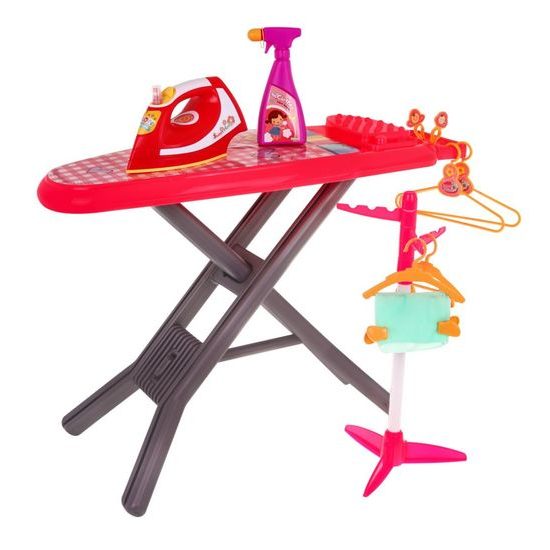 Majlo Toys dětské žehlící prkno s žehličkou Sweet Home