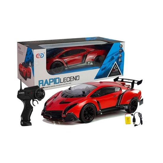 Závodní auto na dálkové ovládání Rapid Legend červené 1:10