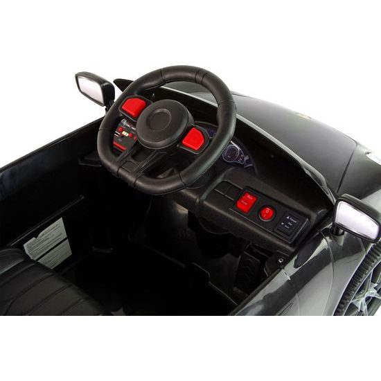Dětské elektrické autíčko Cabrio - černé