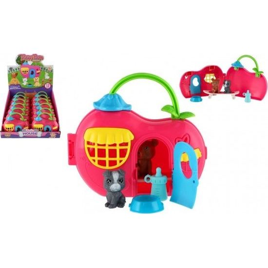 Domeček se zvířátkem s doplňky