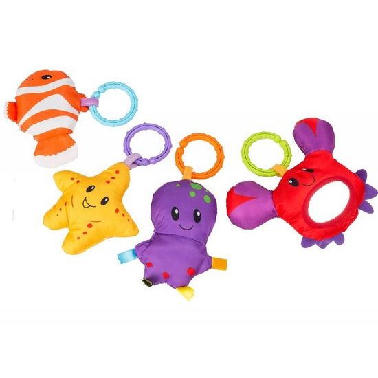 Ecotoys hrací deka s 30 míčky Želvička