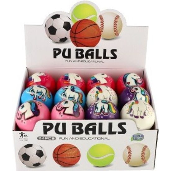 Míček jednorožec - mix barev