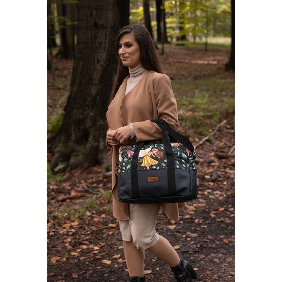 Sensillo Taška na kočárek Zvířátka šedá