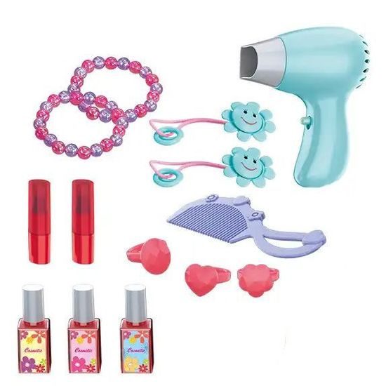 Dětský toaletní stoleček s klavírem a příslušenstvím Funny Dresser