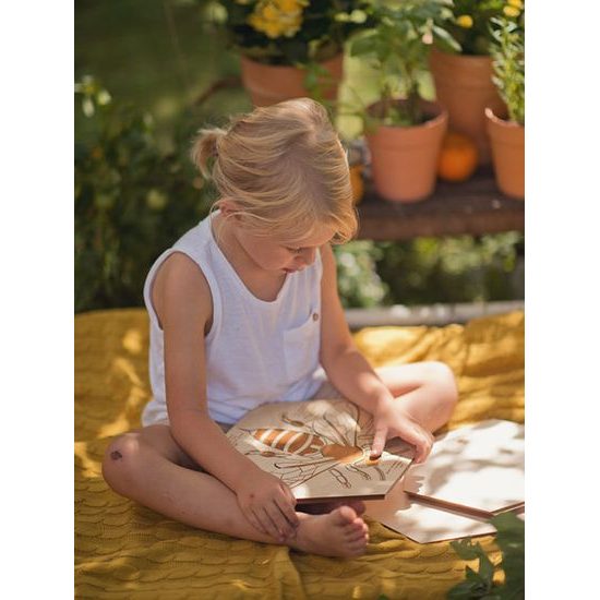 Včela edukativní puzzle - ČESKÁ VERZE