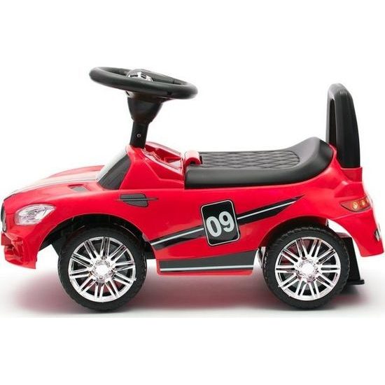 Dětské odrážedlo se zvukem Baby Mix RACER červené