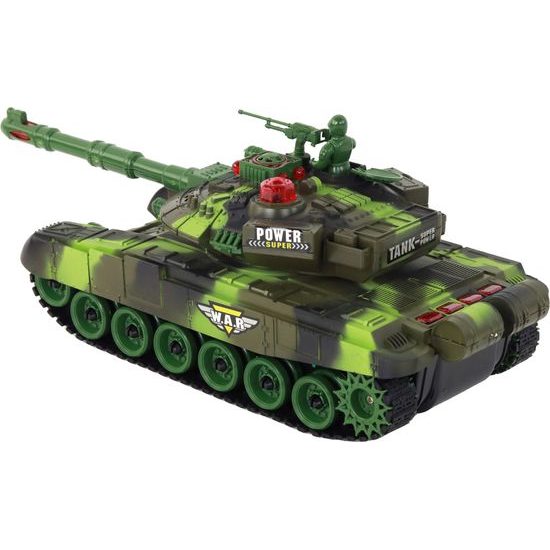 Velký vojenský tank na dálkové ovládání 26 cm