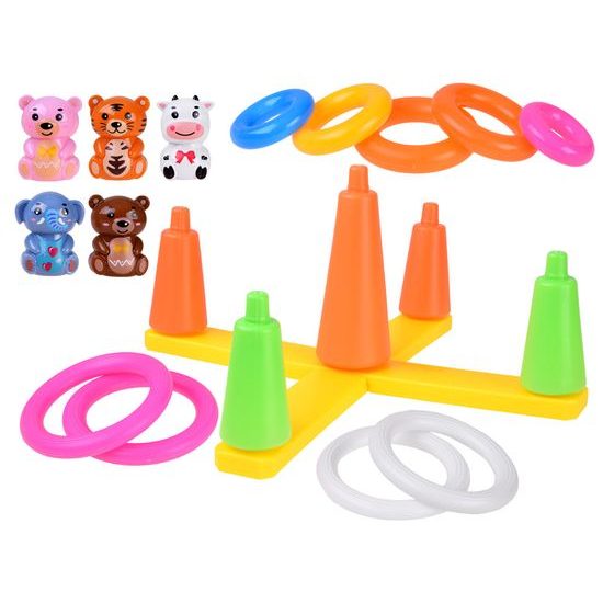 Dětská dovednostní hra Házení kroužků