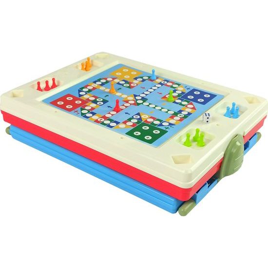 Magnetická tabule 3v1 -modrá