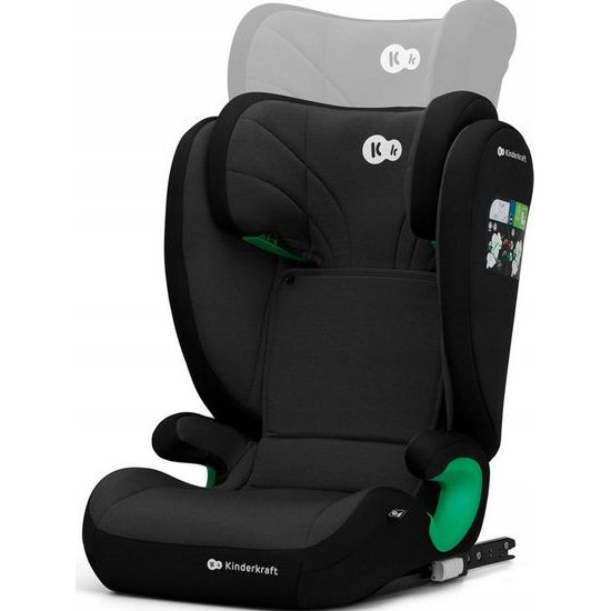 Autosedačka Kinderkraft Junior FIX 2019 Isofix black