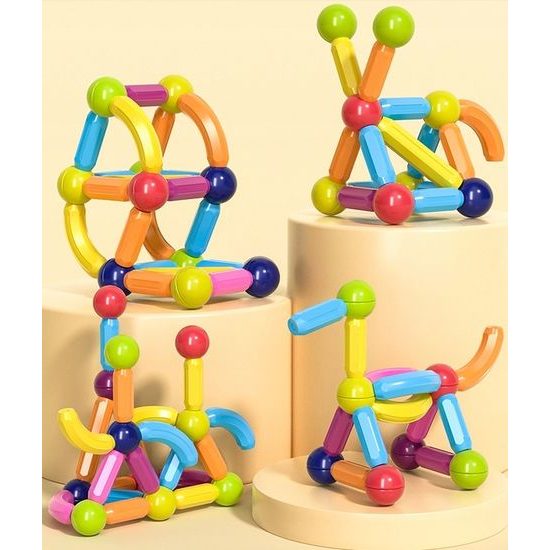Doris magnetická stavebnice Magnet Sticks 58 dílků