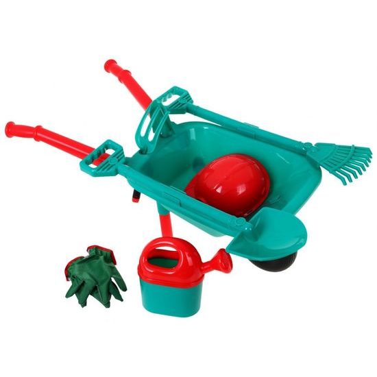 Majlo Toys sestava Malý zahradník s kolečky 18 součástí