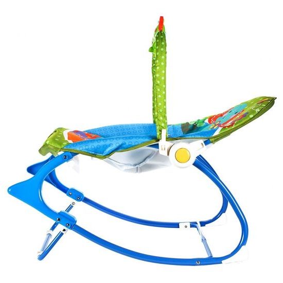 Kojenecké lehátko 3v1 s vibracemi Baby Rocker modré