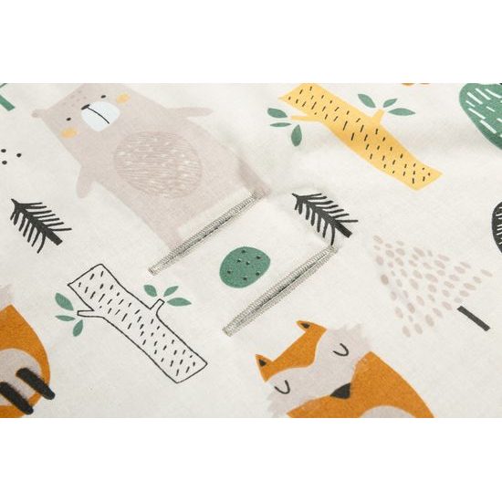 Podložka do kočárku basic - lesní svět