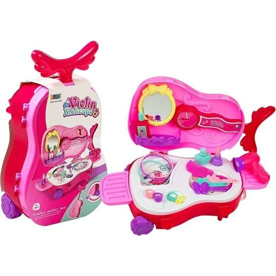 Dětská sada krásy v kufru ve tvaru houslí
